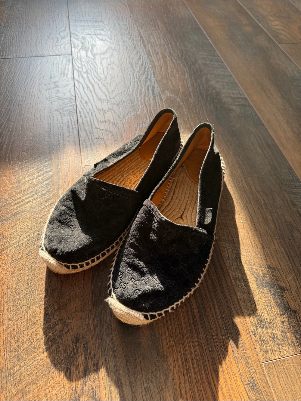 GUCCI Monogram Espadrilles